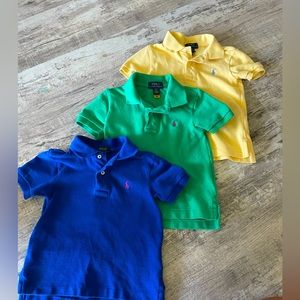 Polo Ralph Lauren 2T boy polos